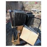 Pallet of Misc Plastic Shelving