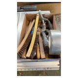 C Clamps, Brushes, Tape, Scraper