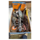 Spyder Scraper, Wire Wheel, Staple Gun etc