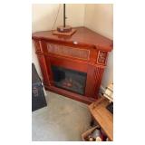 Corner Electric Fireplace 42inWx40inHx28inD