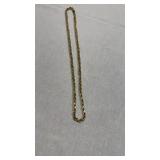 14 karat gold rope chain