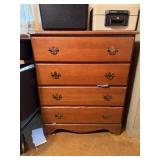 4 drawer maple dresser