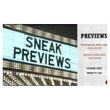 PREVIEW DATES / TIMES / LOCATION