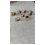 ï¿½Goldï¿½ costume jewelry rings thanks, Austin