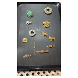 Ladies brooches and pins - vintage and new