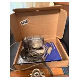 olympus camera, books, cord