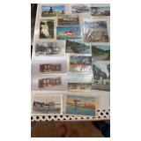 Early postcards, Chinese paper bills