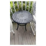 Cast Aluminum End Table