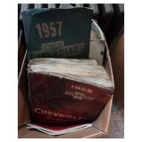 early automotive manuals - chevy