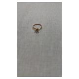 10 karat gold solitaire