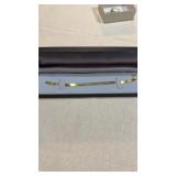 10. Karat gold bracelet.