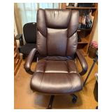 adjustable office chair with arms - like new