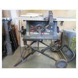 Porta Cable 10in table saw w/ Stand & Lazar Track