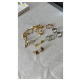 Miscellaneous costume jewelry earrings