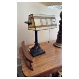 Modern Stained Glass Desk Lamp