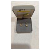 14 karat gold earrings