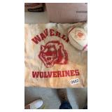 Waverly Wolverines Bag & Football