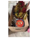 Box of Christmas Decor