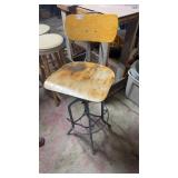 Industrial Adjustable Stool