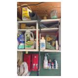 Contents of Gardening Cabinet and Sprayer