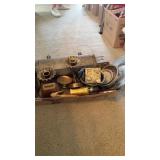 Metal paper box, Cowbell, Candle Sticks