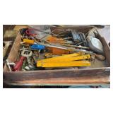 Box Misc Nut Drivers, Clamps, Chisels Chalk Line