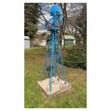Metal WindMill Yard decor 8ft