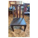 Antique Oak Childs Chair