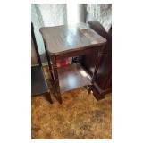 Wood End Table