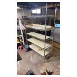 5 Tier Metal Shelf 48x72x18