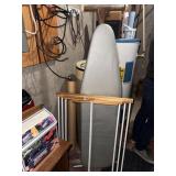 Ironing board and drying rack