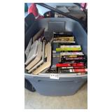 TOTE OF MISC BOOKS