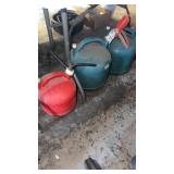 3 CANS GAS, MIXED, KERSINE