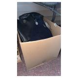 BOX OF BAGS AND PURSES