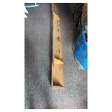 TWO OAK WALL SHELVES