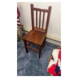Kids wooden chair