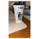 Hopalong Cassidy glass