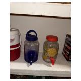 2 Drink Dispensers 2 Coolers