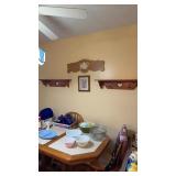 3 shelves, 3 pictures