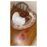 Turkey Platter and Gravy Boat
