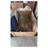 PYREX, PIE PLATE, BAKING DISHES ETC