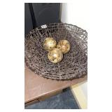 Basket and Globes