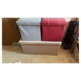 3 STORAGE OTTOMANS