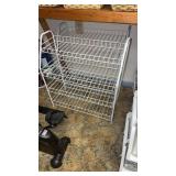 2 Metal Racks 1 Plastic