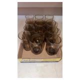 12 PC GLASS CUPS