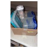 PLASTIC CONTAINERS, EGG STORAGE, SERVING TRAY,ETC