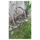 STEEL WAGON WHEEL