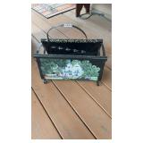 HAND PAINTED MAGAZINE RACK