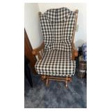 OAK GLIDER ROCKER