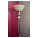 Torchere floor lamp